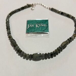 Jay King Earthy Green Necklace
